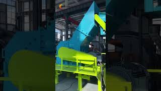 Hammer crusher crushing metal shredder industrialrecycling [upl. by Adaminah]