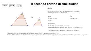 2° criterio di similitudine [upl. by Elaweda]