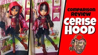 Cerise Hood Comparison Review Ever After High [upl. by Aniles]