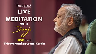 Live Meditation With Daaji  31st May  0745 PM IST  Thiruvananthapuram  Kerala  Heartfulness [upl. by Naerad]