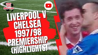 Liverpool v Chelsea 199798 FA Premier League [upl. by Zakarias990]