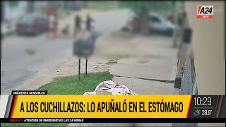 🚨 Una pelea a los cuchillazos en la calle en Pergamino [upl. by Mohammed]