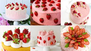 Best Strawberry Cake Designs for Any Occasion [upl. by Stonwin]