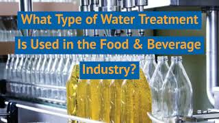 Water Treatment For The Food amp Beverage Industry [upl. by Elleiand]