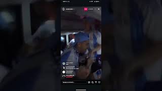 Enzo Fernandez amp Argentina players celebrating Copa America victory by singing racist France chant [upl. by Crescin269]