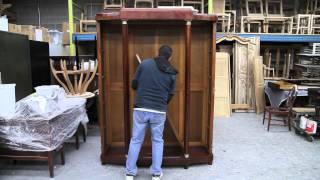 How to Assemble an Antique Armoire [upl. by Rombert]