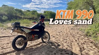 KTM 990 R loves sand [upl. by Eselrahc]