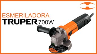 Esmeriladora angular 412quot 700 W profesional Truper [upl. by Gowon]