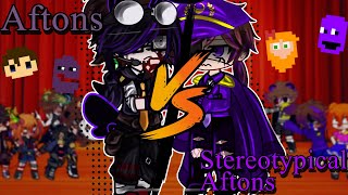 Aftons VS Stereotypical Aftons Singing Battle  Put On 2x Speed‼️ AU  Ft Cassidy [upl. by Shanleigh302]