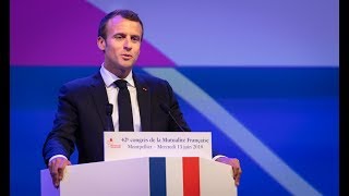 Discours d’Emmanuel Macron [upl. by Ahsemik]