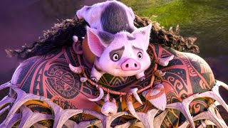 MOANA 2 Movie Clip  Pua Crashes on Maui 2024 Disney [upl. by Payton]