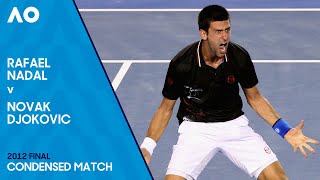 Novak Djokovic v Rafael Nadal in the Longest Grand Slam Final Ever  Australian Open 2012 Final [upl. by Vanhomrigh]