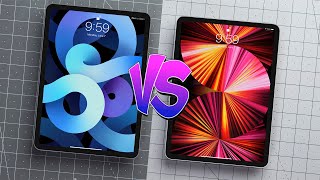 M1 iPad Pro VS iPad Air 4 Why Pay MORE [upl. by Aufmann]