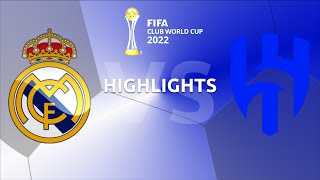 Highlights Real Madrid v Al Hilal  FIFA Club World Cup final [upl. by Esiralc793]