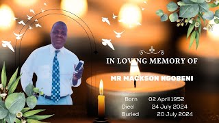 Funeral service of the late Mr Mackson Ngobeni 20 July 2024 Subscribe is free [upl. by Benenson]