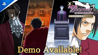 Ace Attorney Investigations Collection  Allies amp Adversaries Trailer  PS4 Games [upl. by Nolan]