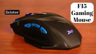 Zelotes F15 Gaming Mouse [upl. by Nnaegroeg600]