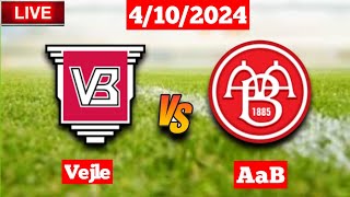 Vejle vs AaB  Superliga  Fifa Live Match Score HD Today 2024 [upl. by Waylin349]