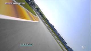 Sachsenring  Honda OnBoard [upl. by Iddet383]