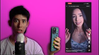 ASMRtist reacts to sus Tiktok ASMR [upl. by Neerihs316]