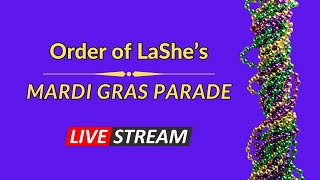 Order of LaShe’s 2024 Mardi Gras Parade  Mobile Alabama [upl. by Blunt]