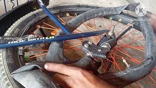 How To Cycle Repair Cycle Puncture \Cycle Ka Puncture Bunaya Fevikwik Se  🤗 [upl. by Initof]