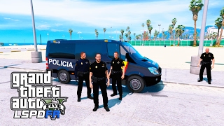 LSPDFR  Día 210  Unidad de intervención policial  UIP   MANIFESTACIÓN [upl. by Tichonn727]