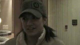 Gina Carano Post Fight Interview With quotMMA Newsquot [upl. by Tserof]