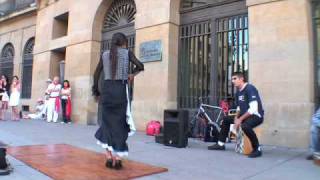 Flamenco Dancer La PulgaSANFERMIN2008 [upl. by Orferd918]