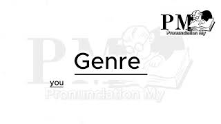 How to pronounce Genre USA [upl. by Lombardi685]