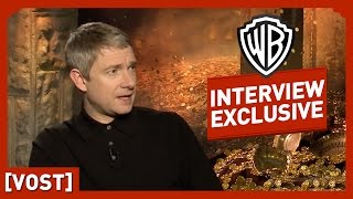 Le Hobbit  Interview Martin Freeman VOST  Peter Jackson [upl. by Anawit]