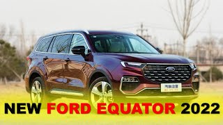 New 20222023 USA Ford Equator Sport Luxury Compact Family SUV [upl. by Hilbert757]