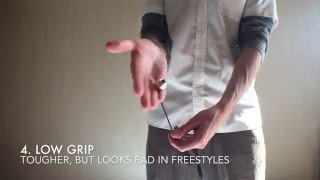 Begleri Tutorial 3  Basic Grips Beginner [upl. by Lidah]