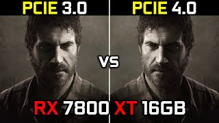 RX 7800 XT PCIe 30 vs PCIe 40  Test In 10 Games  is there a Difference 🤔  2023 [upl. by Ede]