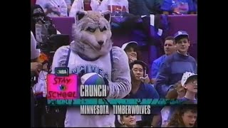 1993 NBA Mascot Slam Dunk Contest [upl. by Annmaria583]