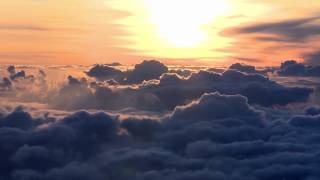 Sunrise Above The Clouds  Timelapse [upl. by Nert]