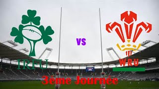 IRLANDE  PAYS DE GALLES RUGBY 22 [upl. by Kattie355]