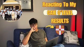 Reacting To My CAIE O Level Results 2023 [upl. by Siulegroj]