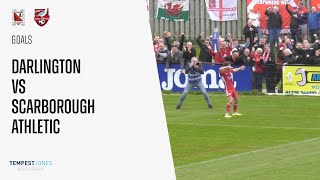 Goals Darlington v Scarborough Athletic [upl. by Yacov]