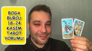 BOGA BURCU TAROT 1824 KASIM 2024 TAROT YORUMU♉ [upl. by Petulah51]