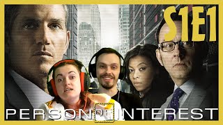 Person of Interest REACTION  Season 1 Episode 1  Pilot [upl. by Nevek]