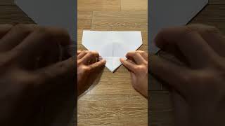 How to Fold a Paper Airplane That Will Fly Far and Never Fall shorts [upl. by Nayllij]