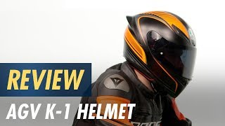 AGV K1 Helmet Review at CycleGearcom [upl. by Ingeberg]