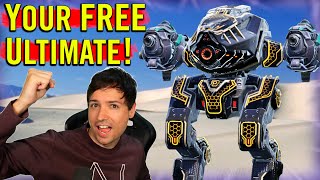 Get your FREE ULTIMATE Destrier now War Robots Mk3 Gameplay [upl. by Elaval]