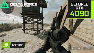 DELTA FORCE HAWK OPS  RTX 4090 24GB  1440p Maximum Settings RTX ON  DLSS ON  Full Sniper [upl. by Cowley]