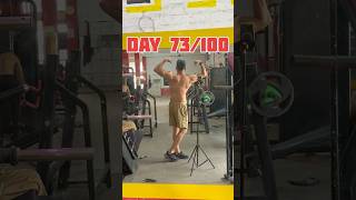 Day 73100 days exercise challenge minivlog shortsfeed shorts [upl. by Prowel286]