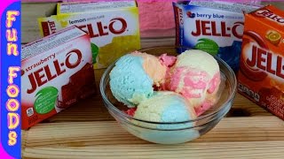 How to Make Jello Ice Cream Sherbet  Ice Cream Without a Machine [upl. by Groot]