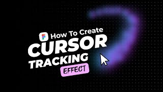 Cursor Tracking Effect tutorial in figma figma [upl. by Dnallor]