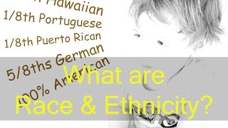 Whats the difference between Race and Ethnicity [upl. by Locin]