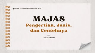 Majas Gaya Bahasa Pengertian jenis dan contohnya [upl. by Noyerb]